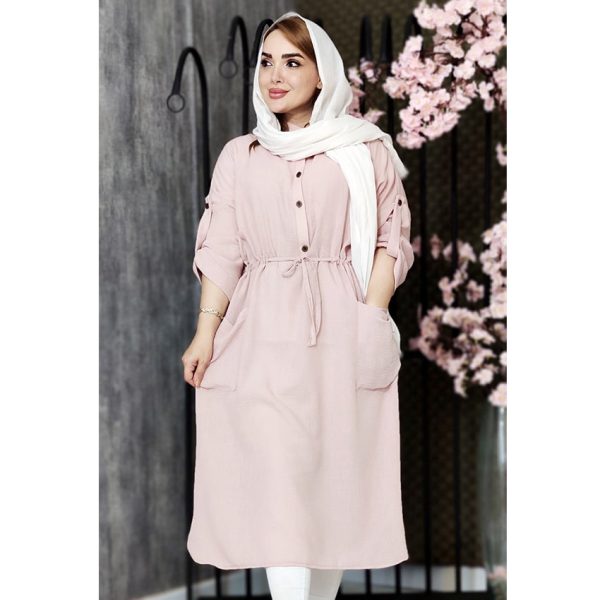 کفتان لینن جیب دار - مانتو پاتریس رشت