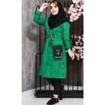 مانتو پوپلین بلند - مانتو پاتریس رشت