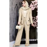 ست کت شلوار لینن کجراه - مانتو پاتریس رشت