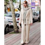 ست کت شلوار لینن کجراه - مانتو پاتریس رشت