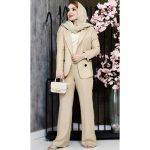 ست کت شلوار لینن کجراه - مانتو پاتریس رشت