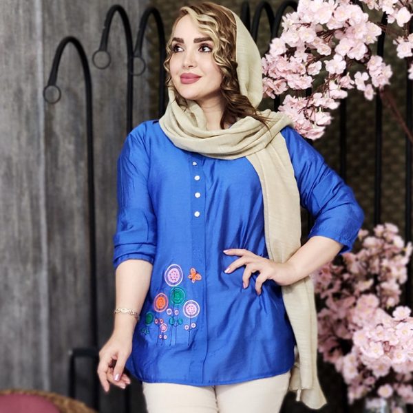 تونیک بغل کش گلدوزی - مانتو پاتریس رشت