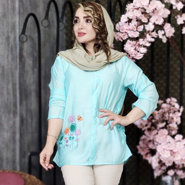 تونیک بغل کش گلدوزی - مانتو پاتریس رشت