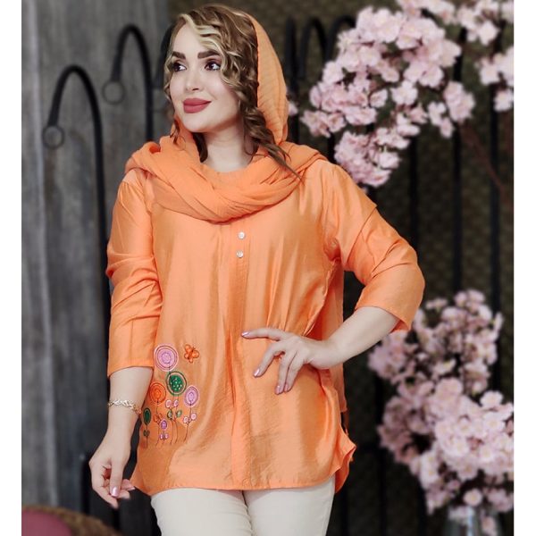 تونیک بغل کش گلدوزی - مانتو پاتریس رشت