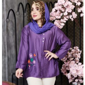 تونیک بغل کش گلدوزی - مانتو پاتریس رشت
