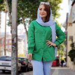 شومیز مانتویی داکرون - مانتو پاتریس رشت