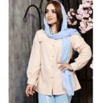 شومیز مانتویی داکرون - مانتو پاتریس رشت
