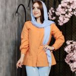 شومیز مانتویی داکرون - مانتو پاتریس رشت