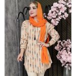 تونیک گندم رنگی - مانتو پاتریس رشت