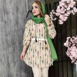 تونیک گندم رنگی - مانتو پاتریس رشت