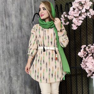 تونیک گندم رنگی - مانتو پاتریس رشت