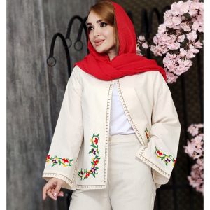 کت لینن نچرال آسیتن چاک