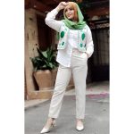 ست 3 تیکه گلدوزی - مانتو پاتریس رشت