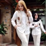 ست 3 تیکه گلدوزی - مانتو پاتریس رشت