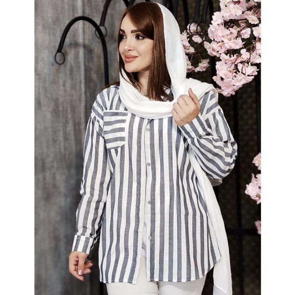 مانتو راه راه رنگی - مانتو پاتریس رشت