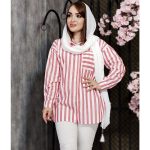 مانتو راه راه رنگی - مانتو پاتریس رشت