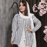 مانتو راه راه رنگی - مانتو پاتریس رشت