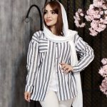 مانتو راه راه رنگی - مانتو پاتریس رشت