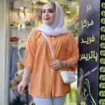 مانتو بابوس آستین پاکتی - مانتو پاتریس رشت