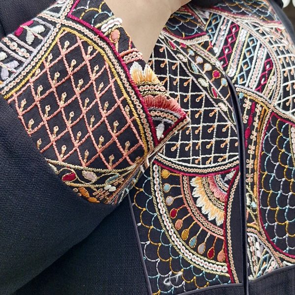 مانتو شانتون مشکی - مانتو پاتریس رشت