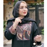 مانتو شانتون مشکی - مانتو پاتریس رشت