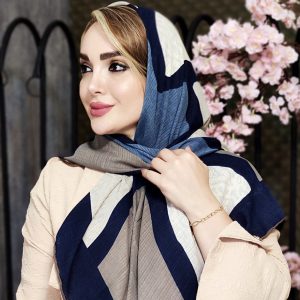 روسری نخی طرحدار - مانتو پاتریس رشت