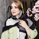 روسری نخی طرحدار - مانتو پاتریس رشت