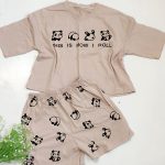 ست تیشرت شورتک 4 پاندا - مانتو پاتریس رشت