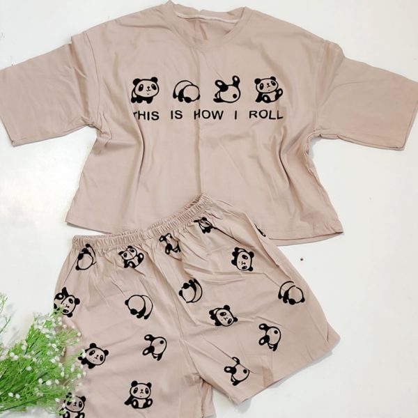 ست تیشرت شورتک 4 پاندا - مانتو پاتریس رشت