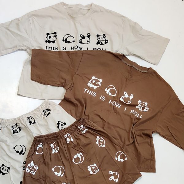 26800879-3-min (1) ست تیشرت شورتک 4 پاندا - مانتو پاتریس رشت