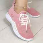 کتونی اسکیچرز صورتی - مانتو پاتریس رشت