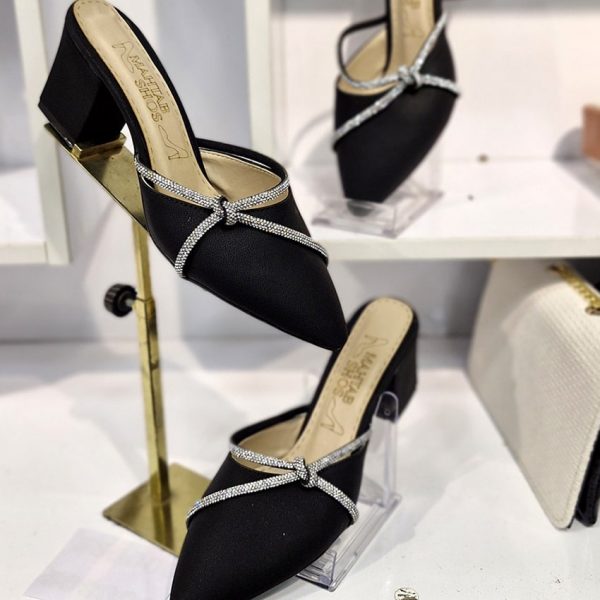 صندل بغل گره نگینی - مانتو پاتریس رشت