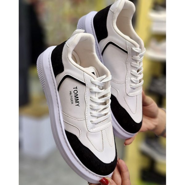 کتونی سفید مشکی تامی - مانتو پاتریس رشت