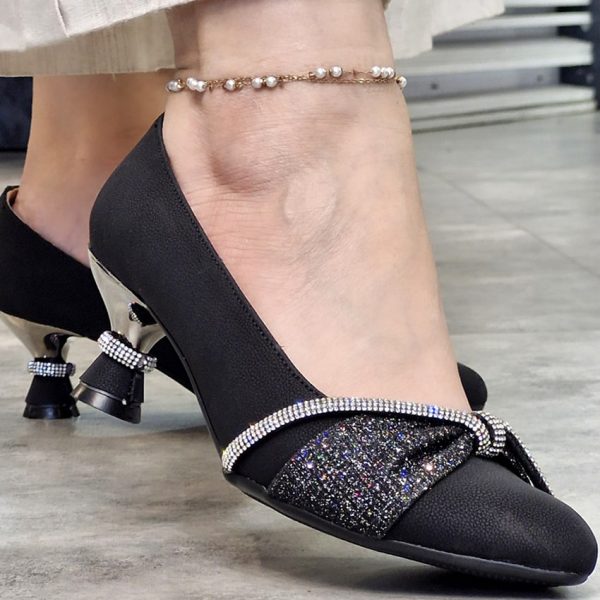 کفش لمه نگینی - مانتو پاتریس رشت