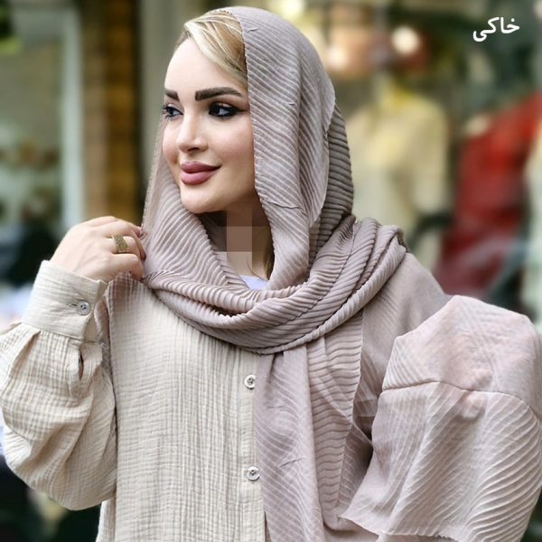 شال پلیسه سوپر نخ - مانتو پاتریس رشت