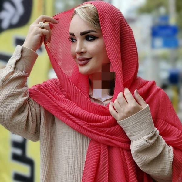 شال پلیسه سوپر نخ - مانتو پاتریس رشت