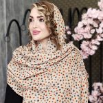 شال گل گلی رنگی - مانتو پاتریس رشت