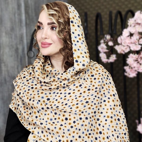 شال گل گلی رنگی - مانتو پاتریس رشت