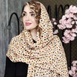 شال گل گلی رنگی - مانتو پاتریس رشت