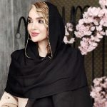 شال حاشیه زنجیری - مانتو پاتریس رشت