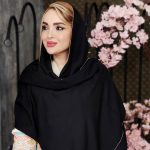 شال حاشیه طلایی - مانتو پاتریس رشت