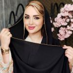 شال حاشیه طلایی - مانتو پاتریس رش