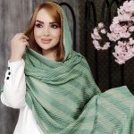 شال راه راه توری - مانتو پاتریس رشت