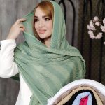 شال راه راه توری - مانتو پاتریس رشت