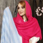 شال راه راه توری - مانتو پاتریس رشت