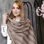 شال راه راه توری - مانتو پاتریس رشت