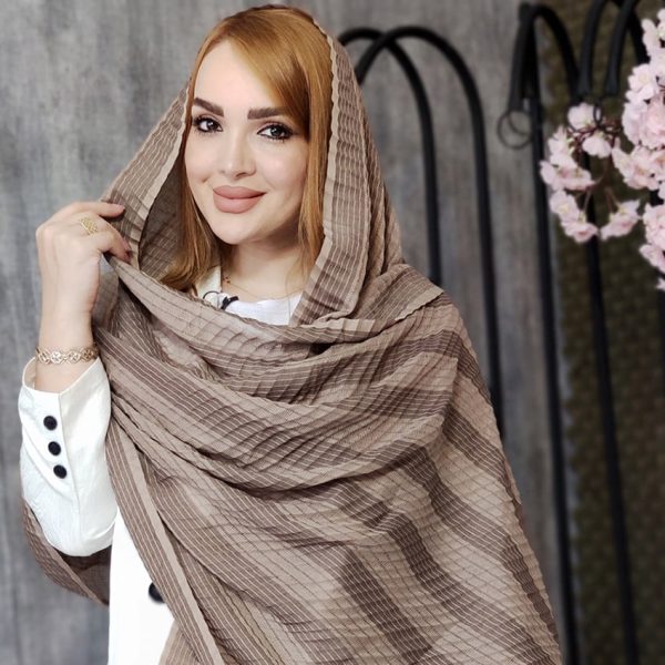 شال راه راه توری - مانتو پاتریس رشت