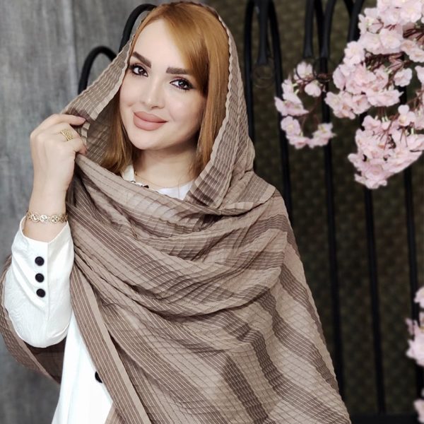 شال راه راه توری - مانتو پاتریس رشت