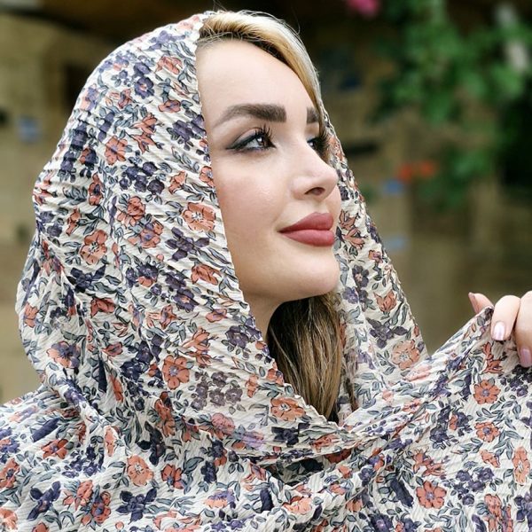 شال گل ریز - مانتو پاتریس رشت