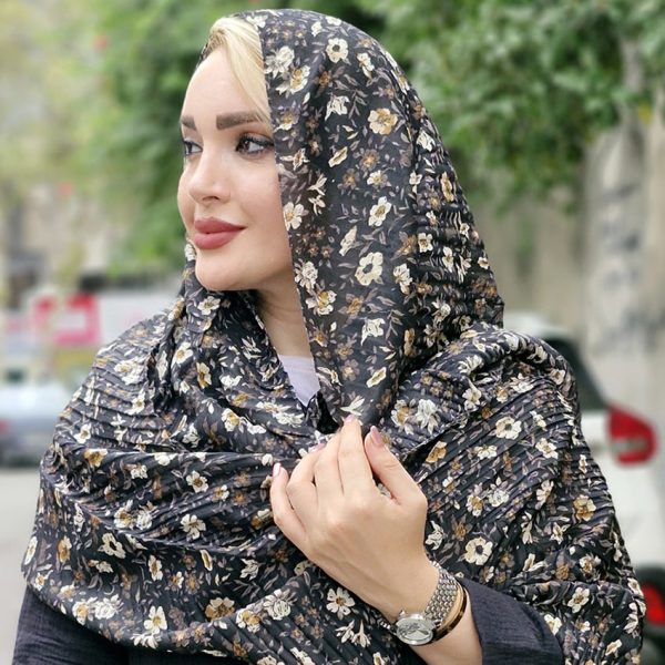 شال گل ریز - مانتو پاتریس رشت